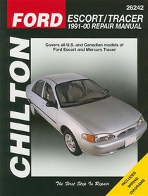 Ford Escort & Tracer: 1991 thru 2000 (Chilton's Total Car Care Repair Manual)