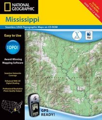 National Geographic Mississippi: Seamless Usgs Topographic Maps