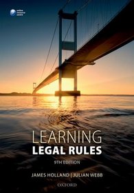 Learning Legal Rules: A Students' Guide to Legal Method and Reasoning