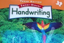 Zaner-Bloser Handwriting, Texas Edition, Grade 1