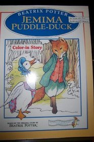 Jemima Puddle-duck Color-in Storybook