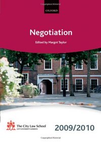 Negotiation 2009-2010: 2009 Edition (Bar Manuals)