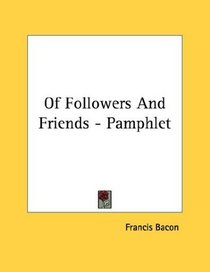 Of Followers And Friends - Pamphlet