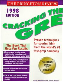 Cracking the GRE, 1998 Edition (Princeton Review: Cracking the GRE)