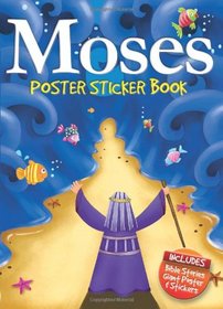 Moses Poster Sticker Book (Candle Bible for Kids)