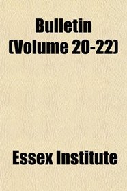 Bulletin (Volume 20-22)