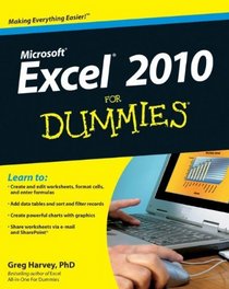 Excel 2010 For Dummies (For Dummies (Computer/Tech))