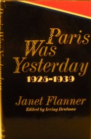 Paris was yesterday, 1925-1939