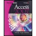 Marquee Series : MS Access 2007 - With CD