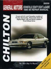 GM Bonneville, Eighty-Eight, and LeSabre, 1986-99 (Chilton's Total Car Care Repair Manual)