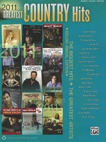 2011 Greatest Country Hits: Piano/Vocal/Guitar (Greatest Hits)