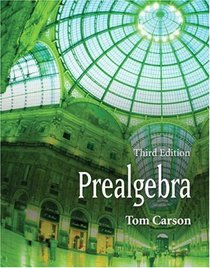 Prealgebra, 3rd Edition (Mathxl Tutorials on CD)