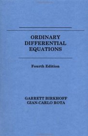 Ordinary Differential Equations, 4th Edition