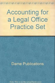 Essentials of Accounting, Legal Office: Practice Set