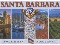 Rand McNally Santa Barbara County Popout Map (Popout Map)