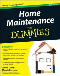 Home Maintenance For Dummies (For Dummies (Home & Garden))