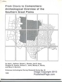 From Clovis to Comanchero: Archeological Overview of the Southern Great Plains