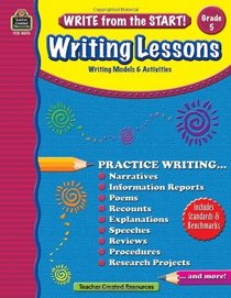 Write from the Start! Writing Lessons Grd 5