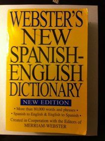 Webster's New Spanish-English Dictionary