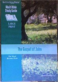 The Gospel of John Adult Bible Study Guide (Large Print)