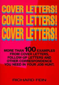 Cover Letters! Cover Letters! Cover Letters!