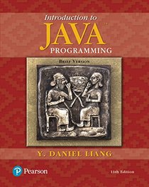 Introduction to Java Programming, Brief Version (11th Edition)