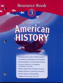 American History Resource Book Unit 3