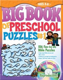 The Big Book of Preschool Puzzles #1 (Big Books)