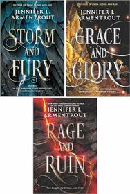 The Harbinger Series Set of 3 Books. Storm and Fury, Rage and Ruin, Grace and Glory
