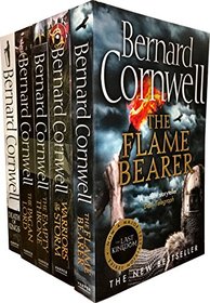 Bernard Cornwell Warrior Chronicles, The Last Kingdom Series 2 Books Set Collection Pack (5 Books Tiles are: Flame Bearer, Death of Kings, Warriors of the Storm, The Pagan Lord, The Empty Throne Books