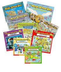 Magic School Bus Series (9) : In the Arctic; a Book About Heat; Takes a Dive, a Book About Coral Reefs; Ups and Downs, a Book About Floating & Sinking; Gets Ants in Its Pants, a Book About Ants; Inside the Human Body; Lost in the Solar System (The Magic S