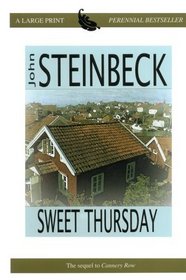 Sweet Thursday (G K Hall Large Print Perennial Bestseller Collection)