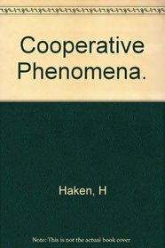 Cooperative phenomena,