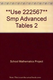 **Use 222567** Smp Advanced Tables 2
