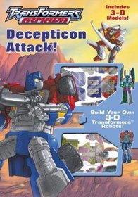 TransFormers Armada Decepticon Attack! Build-It Book