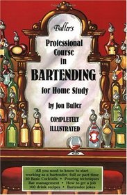 Buller's Professional Course in Bartending for Home Study