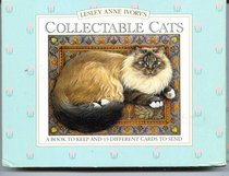 Lesley Anne Ivory's Collectable Cats: A Book to Keep and 15 Different Cards to Send