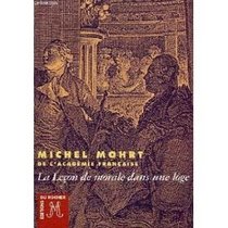 La lecon de morale dans une loge (Nouvelle) (French Edition)