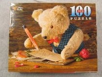 Teddy Bear Writing \100 Pc Pzl (Boxed Puzzle)