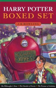 Harry Potter Boxed Set: Philosopher's Stone, Chamber of Secrets, and the Prisoner of Azkaban