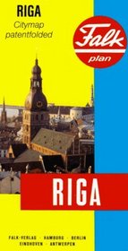 Riga Citymap, Patentfolded: Riga (Falk Plan)