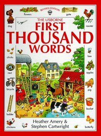 The Usborne First Thousand Words (Picture Word Books)