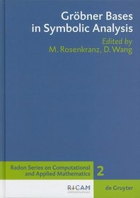 Grbner Bases in Symbolic Analysis (Radon Series on Computational and Applied Mathematics)