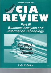 CIA Review, Part 3: Business Analysis and Information Technology