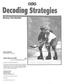 SRA Decoding Strategies B2 Mastery Tests 1,2 Test Booklet