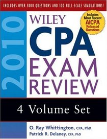 Wiley CPA Exam Review 2010, 4-volume Set (Wiley Cpa Examination Review (4 Vol Set))