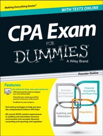 CPA Exam Premier For Dummies (For Dummies (Business & Personal Finance))