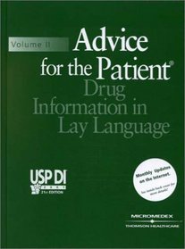 USP DI, Volume 2: Advice for the Patient