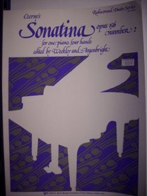 Sonatina, opus 156 number 2 for one piano four hands