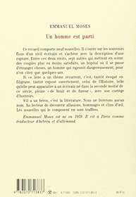 Un homme est parti: Nouvelles (L'Infini) (French Edition)